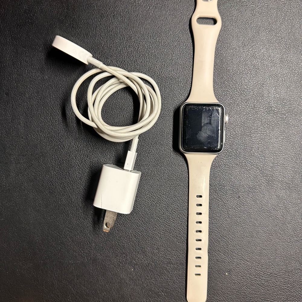 Series 3 Apple Smartwatch with Cream Band